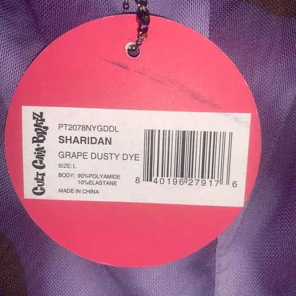 Cult Gaia X Bratz Revolve Flare Snakeskin Pants Sharidan Dusty Grape Large - Picture 5 of 8